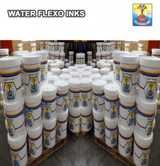 FXW Series – Water Flexo Inks (Brown or White paper absorbent)