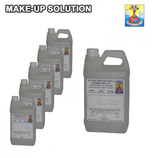 Make-up Solution (Ink-Jet Inks) – (Cleaning Thinner to Ink-Jet-Inks)