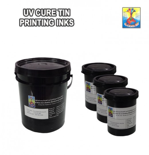 UVTP Series – UV Cure Tin Printing Inks – (Metal Decorating print works)